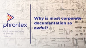 Why is most corporate documentation so awful?